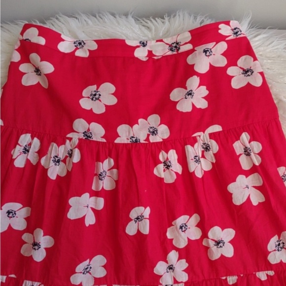 JCrew Floral Pink Skirt, size M - Picture 3 of 4